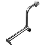 Derated L-SHAPED Metal, 316 Stainless Heater, 1500W, Horiz. length 22 in., 25" vert. length