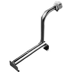 Derated L-SHAPED Metal, 304 Stainless Heater, 500W, Horiz. length 13 in., 15" vert. length