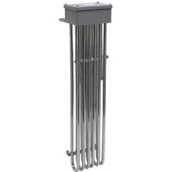 6HS Six Element 316 Stainless Steel Heater, 9000W, 16"hot zone, 23"OAL