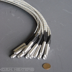 Cartridge Heater: 3/8" diam. x 1.5" long, 30W 220V (0.2A, 1600 Ω) - CLEARANCE