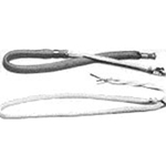 Glasrope Heater, .165" x 36", 125W, 120V, .07 w/sq.in., 12" lead