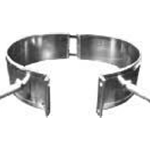Band Heaters, 5" x 2", 800W, 120 V, 26 w/sq.in., 1.00#, termination, SF3B