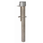 316 Stainless Steel Phosphate Heater, 3000W, 18in. Hot Zone, 23in. Overall