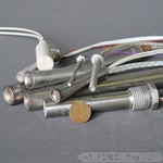 Cartridge Heater: 1/2" diam. x 2.5" long, 100W 120V (0.8A, 144 Ω) - CLEARANCE